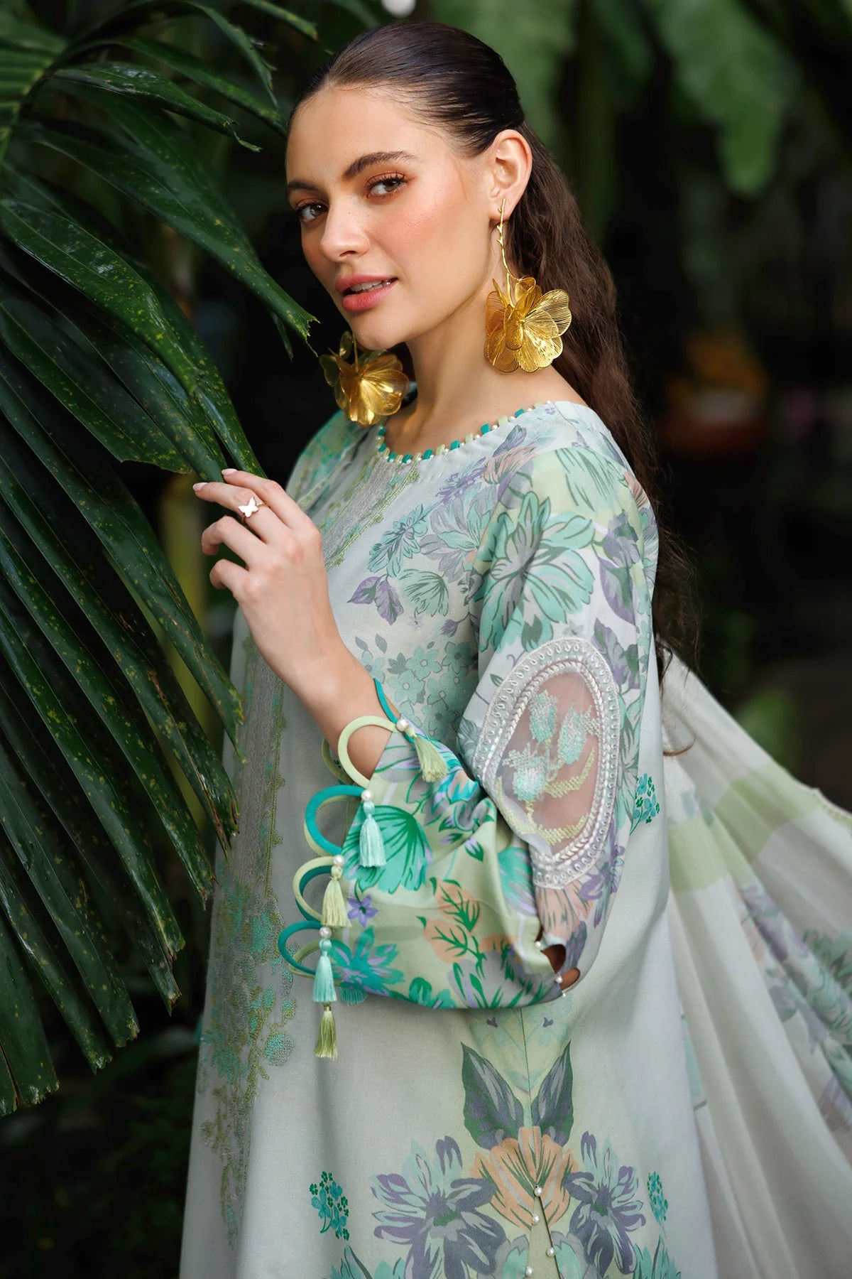 3-PC Unstitched Embroidered Lawn Collection