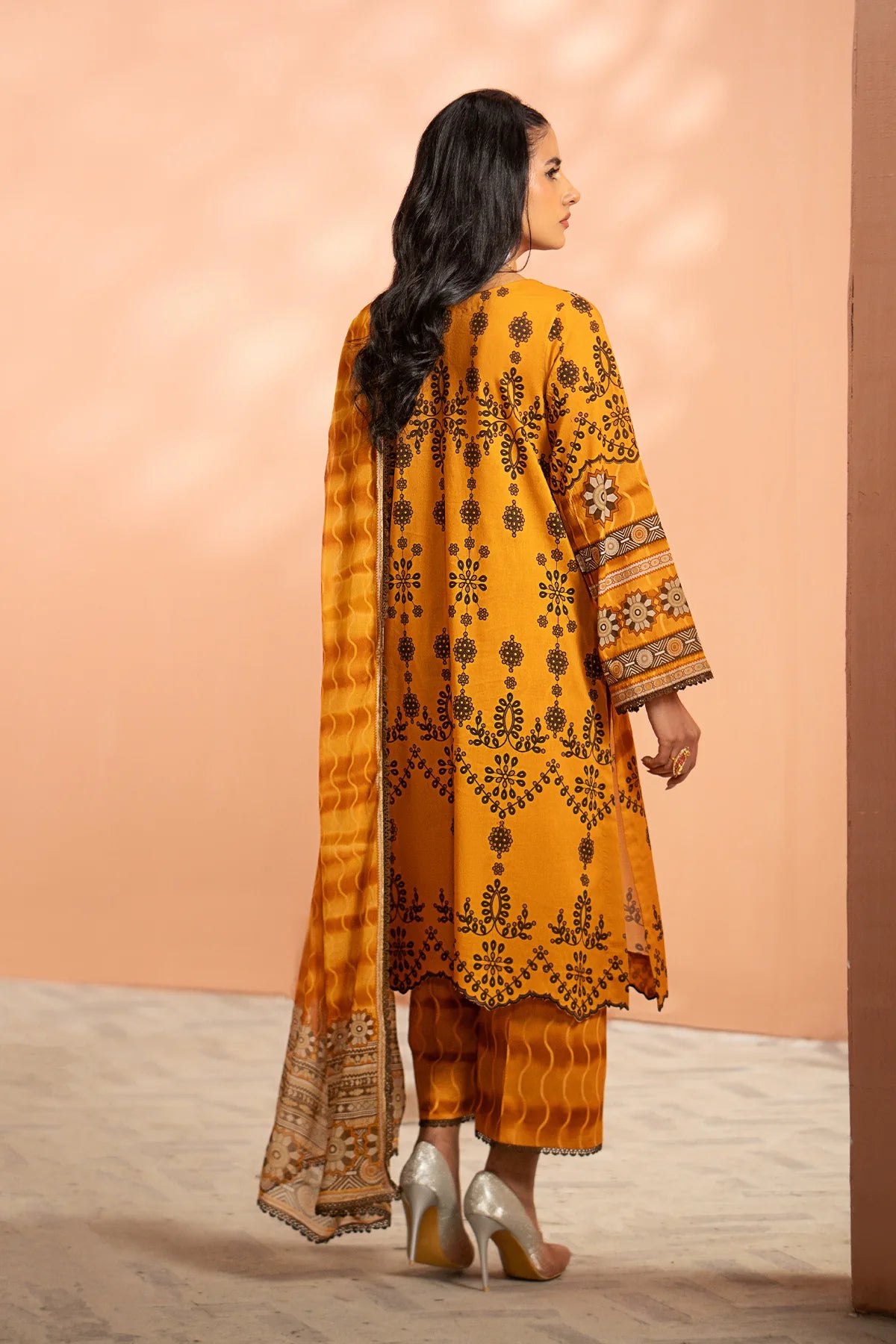 3-PC Unstitched Printed Lawn Collection