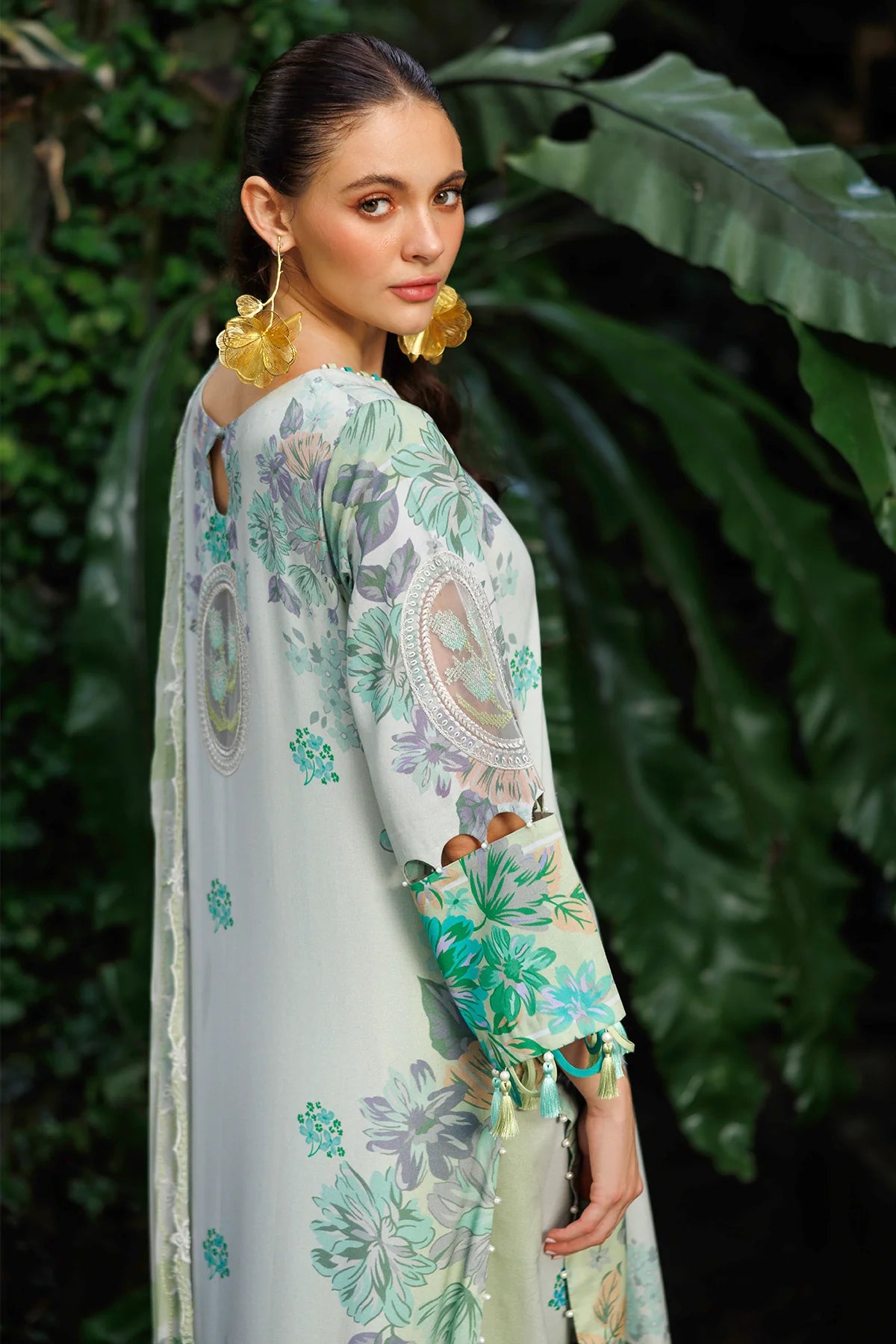 3-PC Unstitched Embroidered Lawn Collection