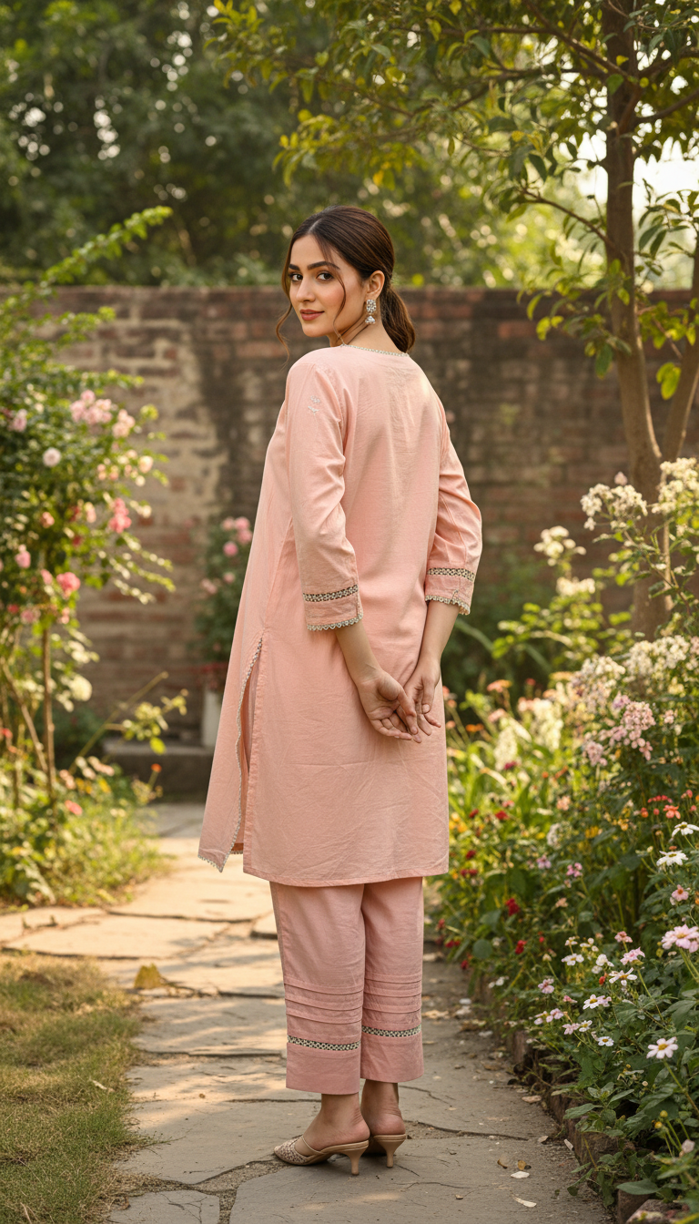 3-PC Embroidered lawn suit AZ-01B